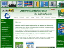 Tablet Screenshot of lacont.de